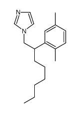 1-[2-(2,5-dimethylphenyl)octyl]imidazole Structure