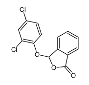 3-(2,4-dichlorophenoxy)-3H-2-benzofuran-1-one结构式