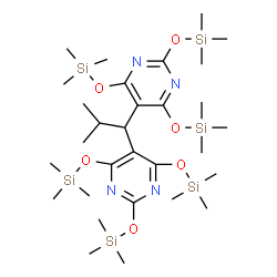 5,5'-(2-Methylpropylidene)bis[2,4,6-tris[(trimethylsilyl)oxy]pyrimidine] picture