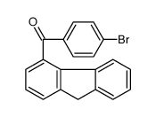 (4-bromophenyl)-(9H-fluoren-4-yl)methanone结构式