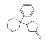 4-(2-phenyl-1,3-dithian-2-yl)oxolan-2-one picture