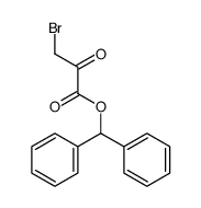 benzhydryl 3-bromo-2-oxopropanoate Structure