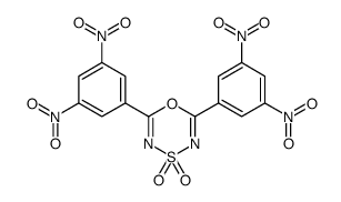 2,6-bis(3,5-dinitrophenyl)-1,4,3,5-oxathiadiazine 4,4-dioxide Structure