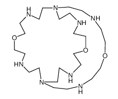 7,19,30-trioxa-1,4,10,13,16,22,27,33-octazabicyclo[11.11.11]pentatriacontane结构式