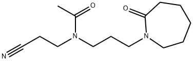 N-(2-Cyanoethyl)-N-[3-(hexahydro-2-oxo-1H-azepin-1-yl)propyl]acetamide picture