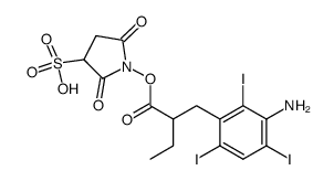 iopanoic acid N-hydroxysulfosuccinimide ester结构式