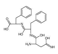 (2S)-2-[[(2S)-2-[[(2S)-2,4-diamino-4-oxobutanoyl]amino]-3-phenylpropanoyl]amino]-3-phenylpropanoic acid结构式