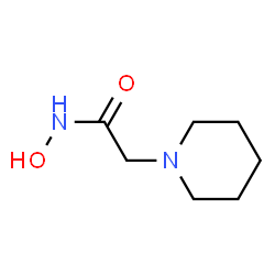 1-Piperidineacetamide,N-hydroxy-(9CI) structure