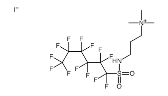 trimethyl-3-[[(tridecafluorohexyl)sulphonyl]amino]propylammonium iodide picture
