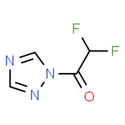 1H-1,2,4-Triazole, 1-(difluoroacetyl)- (9CI)结构式