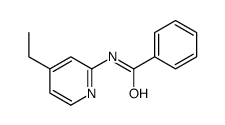Benzamide, N-(4-ethyl-2-pyridinyl)- (9CI)结构式