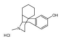 Dextrorphan hydrochloride (USAN) Structure