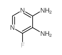 4,5-Pyrimidinediamine,6-fluoro- structure