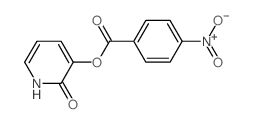 (2-oxo-1H-pyridin-3-yl) 4-nitrobenzoate结构式