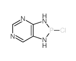 2-Chloro-2,3-dihydro-1H-(1,3,2)diazaphospholo(4,5-d)pyrimidine结构式