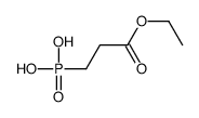 (3-ethoxy-3-oxopropyl)phosphonic acid结构式