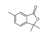 3,3,6-trimethyl-3H-isobenzofuran-1-one Structure