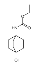 4-[N-Aethoxycarbonylamino]bicyclo[2.2.2]octan-1-ol结构式