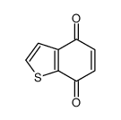 4,7-Dihydrobenzo[b]thiophene-4,7-dione结构式