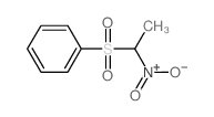 1-nitroethylsulfonylbenzene结构式