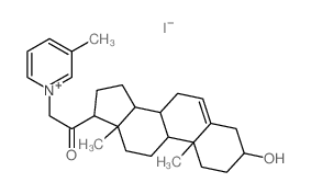 1-(3-hydroxy-10,13-dimethyl-2,3,4,7,8,9,11,12,14,15,16,17-dodecahydro-1H-cyclopenta[a]phenanthren-17-yl)-2-(5-methylpyridin-1-yl)ethanone结构式