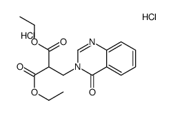 diethyl 2-[(4-oxoquinazolin-3-yl)methyl]propanedioate dihydrochloride结构式