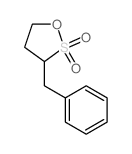 3-Benzyl-1,2-oxathiolane 2,2-dioxide Structure