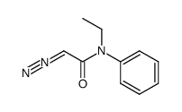 2-diazo-N-ethyl-N-phenylacetamide结构式