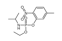 N-[ethoxy-(5-methyl-2-nitrophenoxy)phosphoryl]propan-2-amine结构式