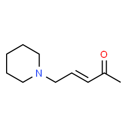 3-Penten-2-one,5-(1-piperidinyl)-(9CI) structure