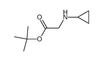 N-cyclopropylglycine tert-butyl ester structure