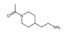 4-Piperidineethanamine, 1-acetyl- (9CI) structure