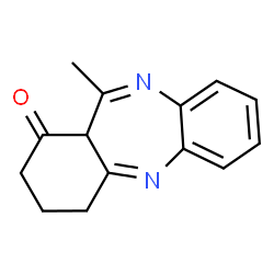 1H-Dibenzo[b,e][1,4]diazepin-1-one,2,3,4,11a-tetrahydro-11-methyl-(9CI) Structure