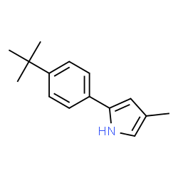 1H-Pyrrole,2-[4-(1,1-dimethylethyl)phenyl]-4-methyl-(9CI)结构式