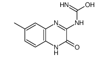 Urea, (3,4-dihydro-7-methyl-3-oxo-2-quinoxalinyl)- (9CI) Structure