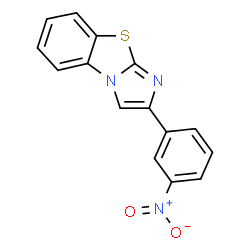 2-(3-NITROPHENYL)IMIDAZO[2,1-B][1,3]BENZOTHIAZOLE Structure