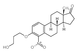 Estra-1,3,5(10)-trien-17-one,3-(3-hydroxypropoxy)-4-nitro- (9CI) structure