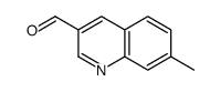 7-methylquinoline-3-carbaldehyde structure