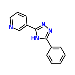 3-(3-Phenyl-1H-1,2,4-triazol-5-yl)pyridine Structure