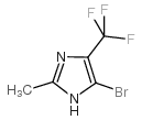 5-bromo-2-methyl-4-(trifluoromethyl)-1H-imidazole structure