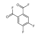 1,2-Benzenedicarbonyl difluoride, 4,5-difluoro- (9CI) Structure