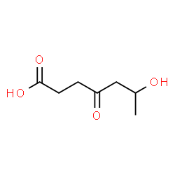 4-oxo-6-hydroxyheptanoic acid structure