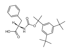 t-Bumeoc-L-Phe-OH Structure