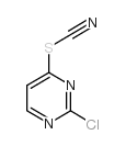 2-chloro-4-thiocyanatopyrimidine Structure