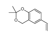 4H-1,3-Benzodioxin,6-ethenyl-2,2-dimethyl-(9CI)结构式