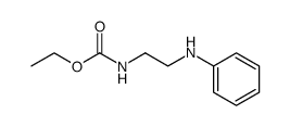 ethyl N-(2-(phenylamino)ethyl)carbamate Structure