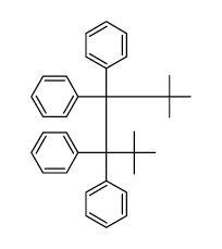 2,2,5,5-tetramethyl-3,3,4,4-tetraphenyl-hexane Structure