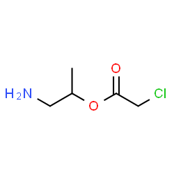 2-Propanol,1-amino-,chloroacetate (5CI) structure
