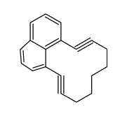 Naphtho(1,8',8:c,d)cyclododeca-1,6-diyne Structure