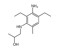 1-(3-amino-2,4-diethyl-6-methylanilino)propan-2-ol结构式